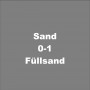 Sand 0-1 / Füllsand