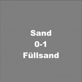 Sand 0-1 / Füllsand