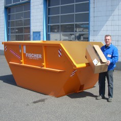 7 cbm Absetzcontainer für (Holz A1 - A3)