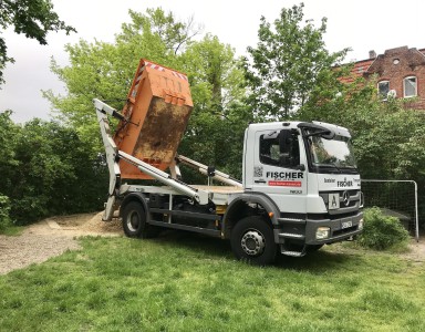 Neuer Spielsand für den Kindergarten in Kassel Bettenhausen